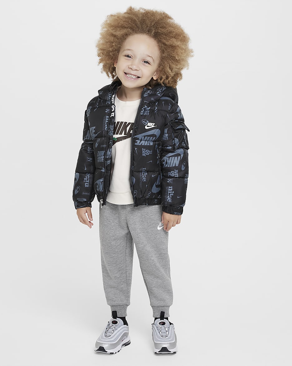 Nike Toddler DNA Logo Puffer Jacket. Nike